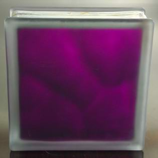 Inner Acid Rose Glass Block